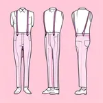 pink suspenders image